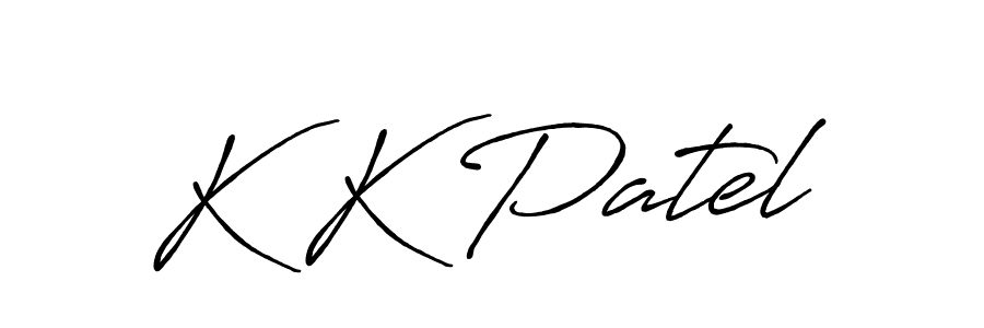 How to Draw K K Patel signature style? Antro_Vectra_Bolder is a latest design signature styles for name K K Patel. K K Patel signature style 7 images and pictures png