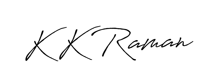 if you are searching for the best signature style for your name K K Raman. so please give up your signature search. here we have designed multiple signature styles  using Antro_Vectra_Bolder. K K Raman signature style 7 images and pictures png