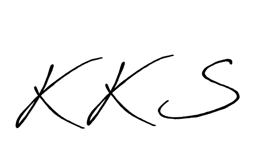 How to Draw K K S signature style? Antro_Vectra_Bolder is a latest design signature styles for name K K S. K K S signature style 7 images and pictures png