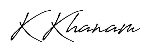 Design your own signature with our free online signature maker. With this signature software, you can create a handwritten (Antro_Vectra_Bolder) signature for name K Khanam. K Khanam signature style 7 images and pictures png