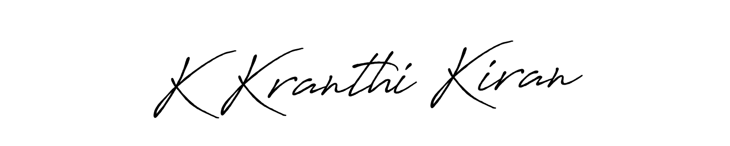 Best and Professional Signature Style for K Kranthi Kiran. Antro_Vectra_Bolder Best Signature Style Collection. K Kranthi Kiran signature style 7 images and pictures png