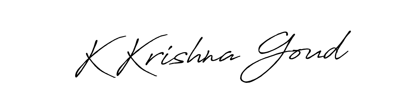 Make a short K Krishna Goud signature style. Manage your documents anywhere anytime using Antro_Vectra_Bolder. Create and add eSignatures, submit forms, share and send files easily. K Krishna Goud signature style 7 images and pictures png