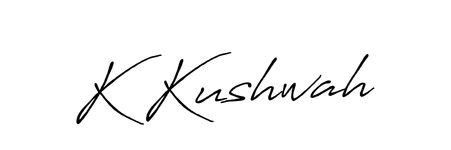 How to Draw K Kushwah signature style? Antro_Vectra_Bolder is a latest design signature styles for name K Kushwah. K Kushwah signature style 7 images and pictures png