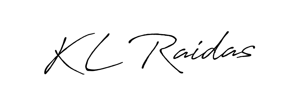 You can use this online signature creator to create a handwritten signature for the name K L Raidas. This is the best online autograph maker. K L Raidas signature style 7 images and pictures png
