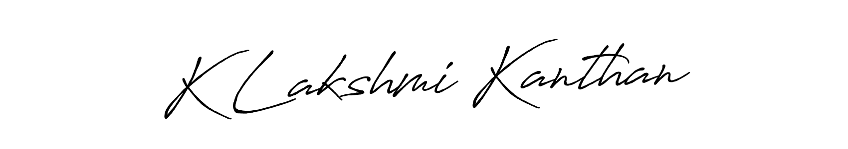 Best and Professional Signature Style for K Lakshmi Kanthan. Antro_Vectra_Bolder Best Signature Style Collection. K Lakshmi Kanthan signature style 7 images and pictures png