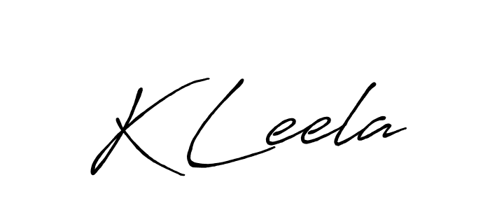 You can use this online signature creator to create a handwritten signature for the name K Leela. This is the best online autograph maker. K Leela signature style 7 images and pictures png