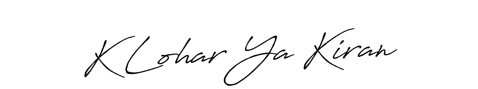 Check out images of Autograph of K Lohar Ya Kiran name. Actor K Lohar Ya Kiran Signature Style. Antro_Vectra_Bolder is a professional sign style online. K Lohar Ya Kiran signature style 7 images and pictures png