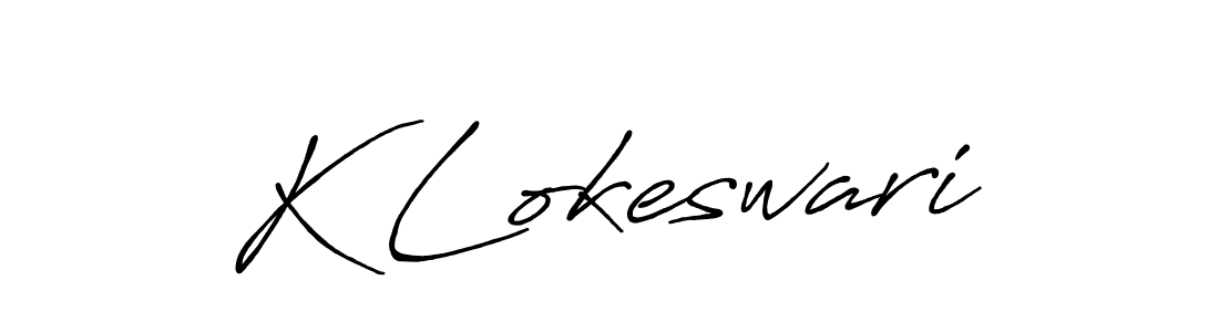 Also You can easily find your signature by using the search form. We will create K Lokeswari name handwritten signature images for you free of cost using Antro_Vectra_Bolder sign style. K Lokeswari signature style 7 images and pictures png