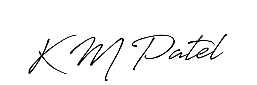Here are the top 10 professional signature styles for the name K M Patel. These are the best autograph styles you can use for your name. K M Patel signature style 7 images and pictures png