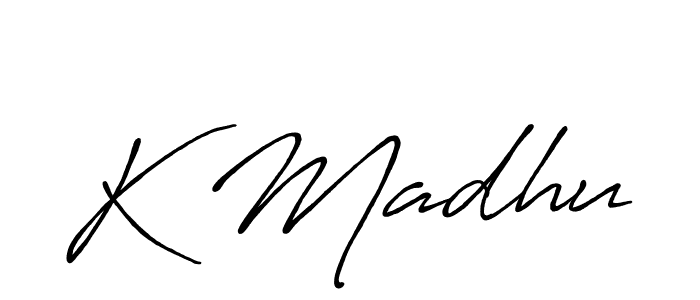 You can use this online signature creator to create a handwritten signature for the name K Madhu. This is the best online autograph maker. K Madhu signature style 7 images and pictures png