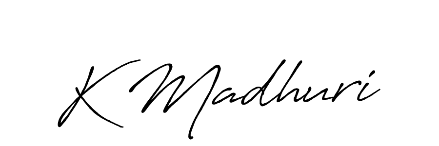 Also You can easily find your signature by using the search form. We will create K Madhuri name handwritten signature images for you free of cost using Antro_Vectra_Bolder sign style. K Madhuri signature style 7 images and pictures png