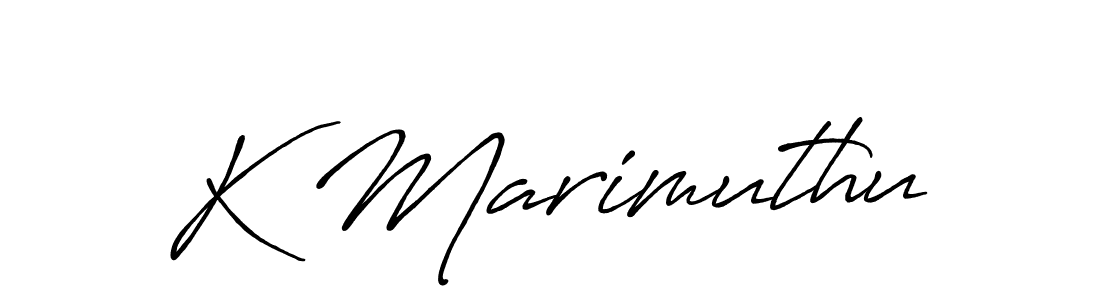 Antro_Vectra_Bolder is a professional signature style that is perfect for those who want to add a touch of class to their signature. It is also a great choice for those who want to make their signature more unique. Get K Marimuthu name to fancy signature for free. K Marimuthu signature style 7 images and pictures png
