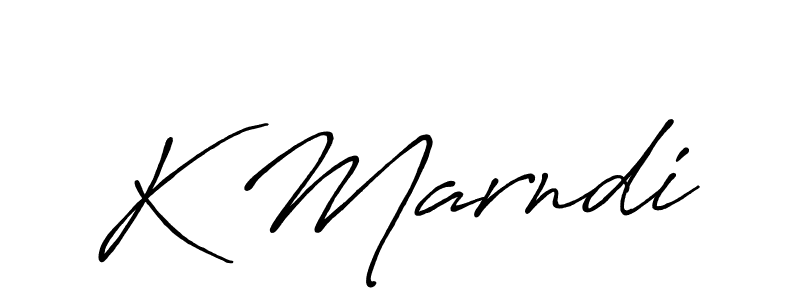 You should practise on your own different ways (Antro_Vectra_Bolder) to write your name (K Marndi) in signature. don't let someone else do it for you. K Marndi signature style 7 images and pictures png