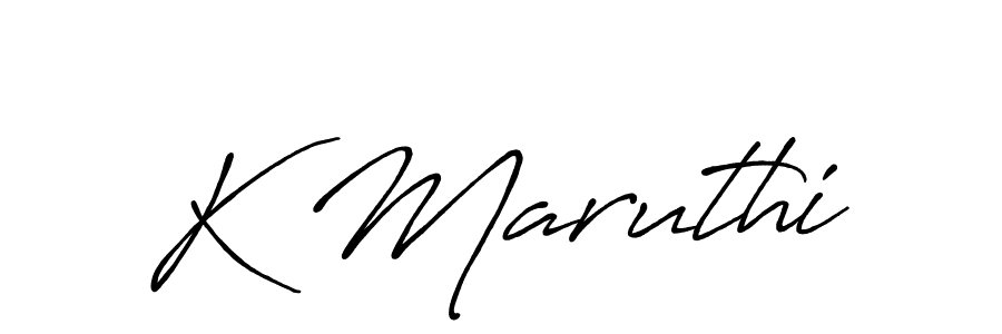 How to make K Maruthi signature? Antro_Vectra_Bolder is a professional autograph style. Create handwritten signature for K Maruthi name. K Maruthi signature style 7 images and pictures png