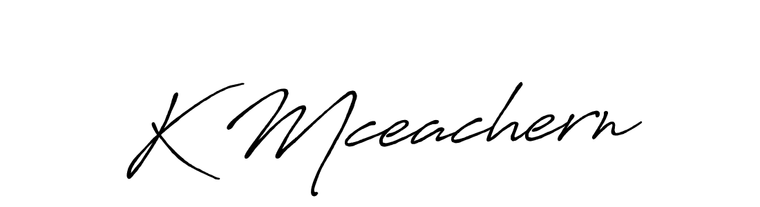 Best and Professional Signature Style for K Mceachern. Antro_Vectra_Bolder Best Signature Style Collection. K Mceachern signature style 7 images and pictures png