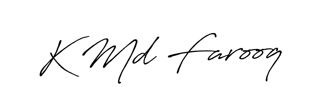 Make a beautiful signature design for name K Md Farooq. Use this online signature maker to create a handwritten signature for free. K Md Farooq signature style 7 images and pictures png