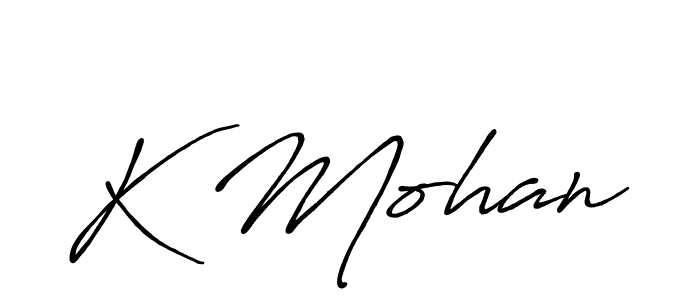 Also You can easily find your signature by using the search form. We will create K Mohan name handwritten signature images for you free of cost using Antro_Vectra_Bolder sign style. K Mohan signature style 7 images and pictures png