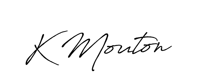 Here are the top 10 professional signature styles for the name K Mouton. These are the best autograph styles you can use for your name. K Mouton signature style 7 images and pictures png