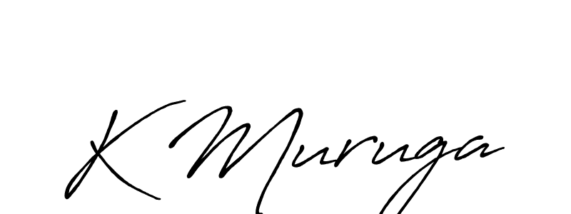 Best and Professional Signature Style for K Muruga. Antro_Vectra_Bolder Best Signature Style Collection. K Muruga signature style 7 images and pictures png