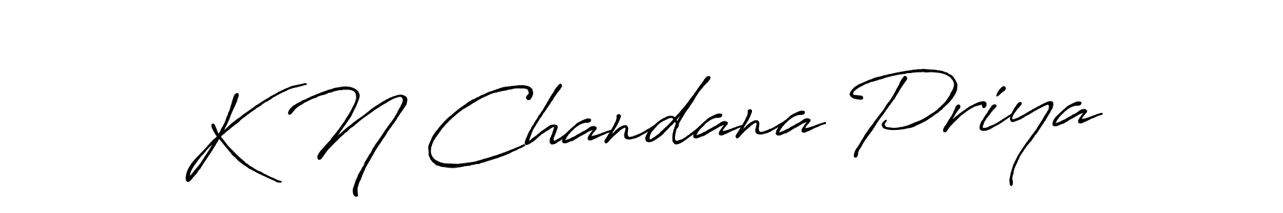 How to Draw K N Chandana Priya signature style? Antro_Vectra_Bolder is a latest design signature styles for name K N Chandana Priya. K N Chandana Priya signature style 7 images and pictures png