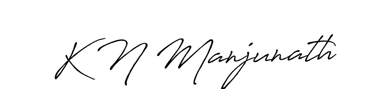 if you are searching for the best signature style for your name K N Manjunath. so please give up your signature search. here we have designed multiple signature styles  using Antro_Vectra_Bolder. K N Manjunath signature style 7 images and pictures png