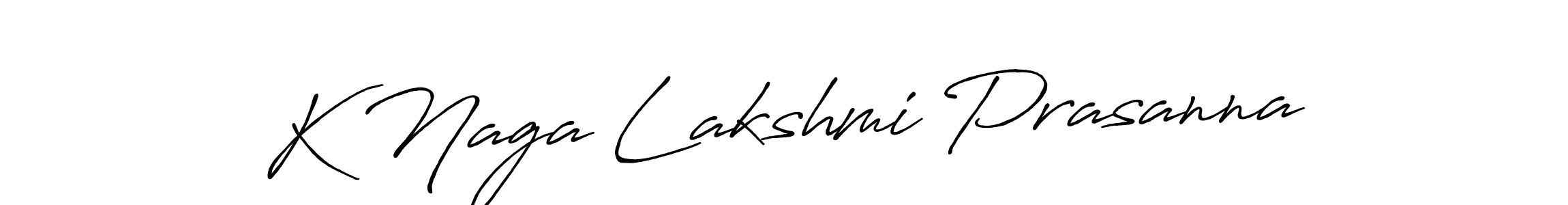 This is the best signature style for the K Naga Lakshmi Prasanna name. Also you like these signature font (Antro_Vectra_Bolder). Mix name signature. K Naga Lakshmi Prasanna signature style 7 images and pictures png