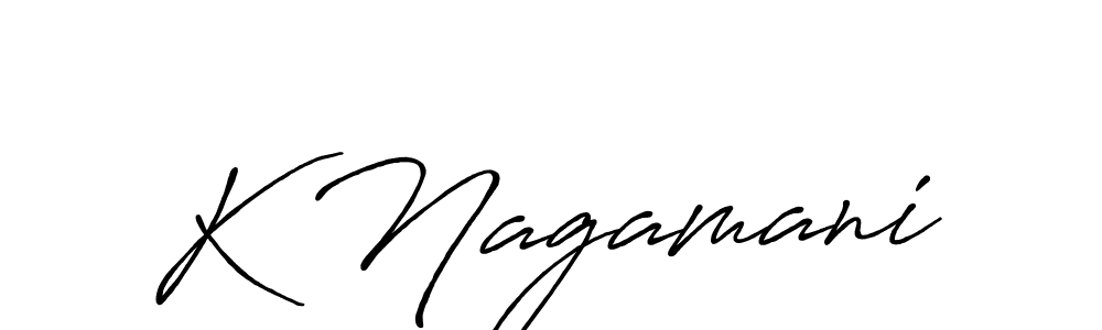 Make a beautiful signature design for name K Nagamani. Use this online signature maker to create a handwritten signature for free. K Nagamani signature style 7 images and pictures png