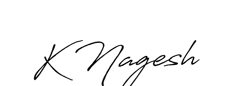 It looks lik you need a new signature style for name K Nagesh. Design unique handwritten (Antro_Vectra_Bolder) signature with our free signature maker in just a few clicks. K Nagesh signature style 7 images and pictures png