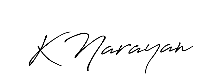 How to Draw K Narayan signature style? Antro_Vectra_Bolder is a latest design signature styles for name K Narayan. K Narayan signature style 7 images and pictures png