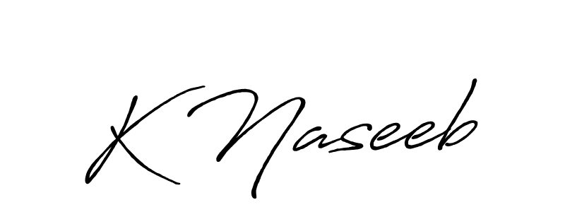 How to make K Naseeb signature? Antro_Vectra_Bolder is a professional autograph style. Create handwritten signature for K Naseeb name. K Naseeb signature style 7 images and pictures png