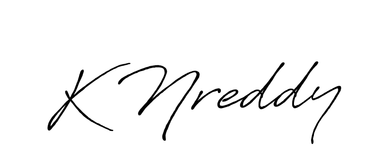 if you are searching for the best signature style for your name K Nreddy. so please give up your signature search. here we have designed multiple signature styles  using Antro_Vectra_Bolder. K Nreddy signature style 7 images and pictures png