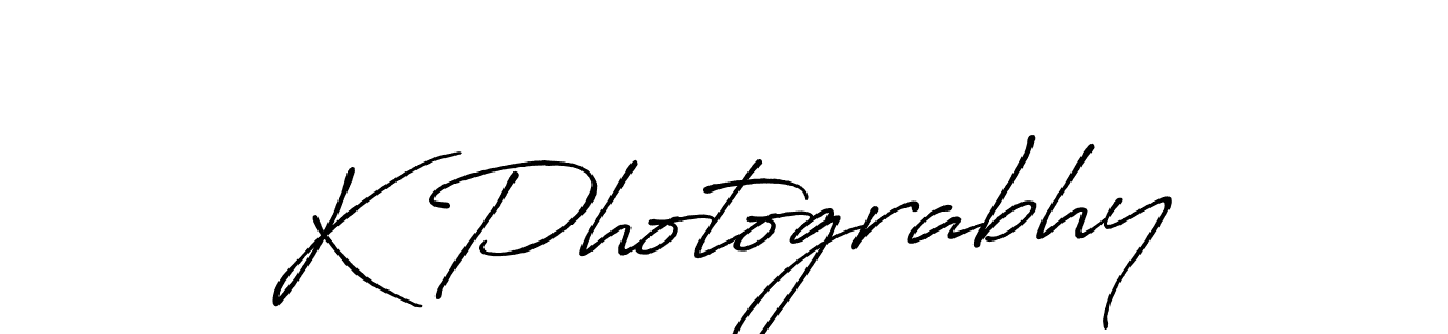 Use a signature maker to create a handwritten signature online. With this signature software, you can design (Antro_Vectra_Bolder) your own signature for name K Photograbhy. K Photograbhy signature style 7 images and pictures png