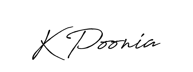 Similarly Antro_Vectra_Bolder is the best handwritten signature design. Signature creator online .You can use it as an online autograph creator for name K Poonia. K Poonia signature style 7 images and pictures png