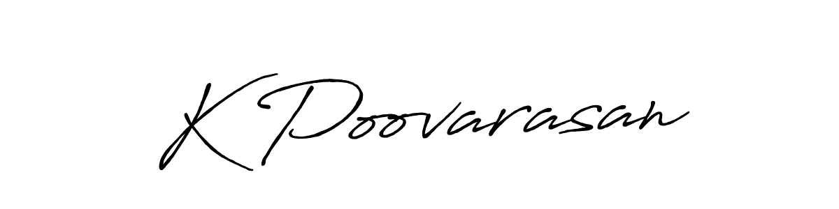Antro_Vectra_Bolder is a professional signature style that is perfect for those who want to add a touch of class to their signature. It is also a great choice for those who want to make their signature more unique. Get K Poovarasan name to fancy signature for free. K Poovarasan signature style 7 images and pictures png