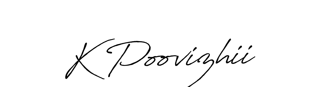 Make a beautiful signature design for name K Poovizhii. Use this online signature maker to create a handwritten signature for free. K Poovizhii signature style 7 images and pictures png