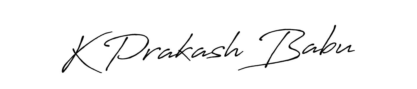 if you are searching for the best signature style for your name K Prakash Babu. so please give up your signature search. here we have designed multiple signature styles  using Antro_Vectra_Bolder. K Prakash Babu signature style 7 images and pictures png