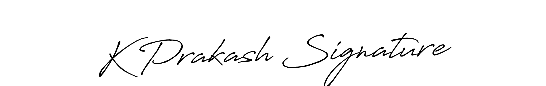 It looks lik you need a new signature style for name K Prakash Signature. Design unique handwritten (Antro_Vectra_Bolder) signature with our free signature maker in just a few clicks. K Prakash Signature signature style 7 images and pictures png