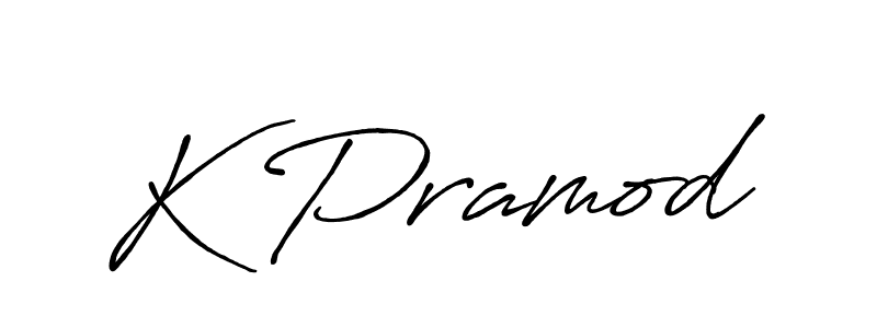 Also You can easily find your signature by using the search form. We will create K Pramod name handwritten signature images for you free of cost using Antro_Vectra_Bolder sign style. K Pramod signature style 7 images and pictures png