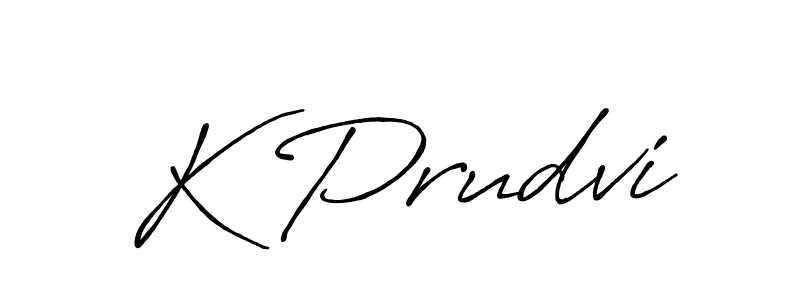 Once you've used our free online signature maker to create your best signature Antro_Vectra_Bolder style, it's time to enjoy all of the benefits that K Prudvi name signing documents. K Prudvi signature style 7 images and pictures png