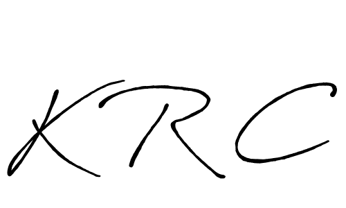 Once you've used our free online signature maker to create your best signature Antro_Vectra_Bolder style, it's time to enjoy all of the benefits that K R C name signing documents. K R C signature style 7 images and pictures png