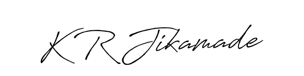 Best and Professional Signature Style for K R Jikamade. Antro_Vectra_Bolder Best Signature Style Collection. K R Jikamade signature style 7 images and pictures png