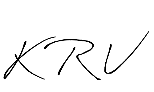 if you are searching for the best signature style for your name K R V. so please give up your signature search. here we have designed multiple signature styles  using Antro_Vectra_Bolder. K R V signature style 7 images and pictures png