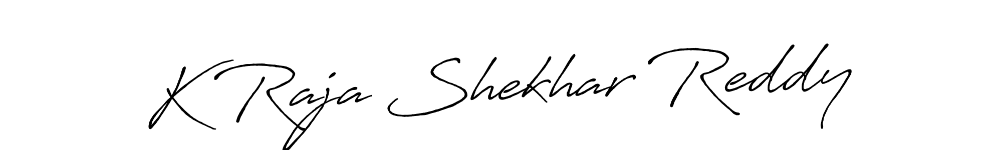 Also You can easily find your signature by using the search form. We will create K Raja Shekhar Reddy name handwritten signature images for you free of cost using Antro_Vectra_Bolder sign style. K Raja Shekhar Reddy signature style 7 images and pictures png