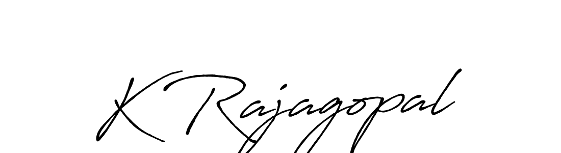 Make a beautiful signature design for name K Rajagopal. Use this online signature maker to create a handwritten signature for free. K Rajagopal signature style 7 images and pictures png