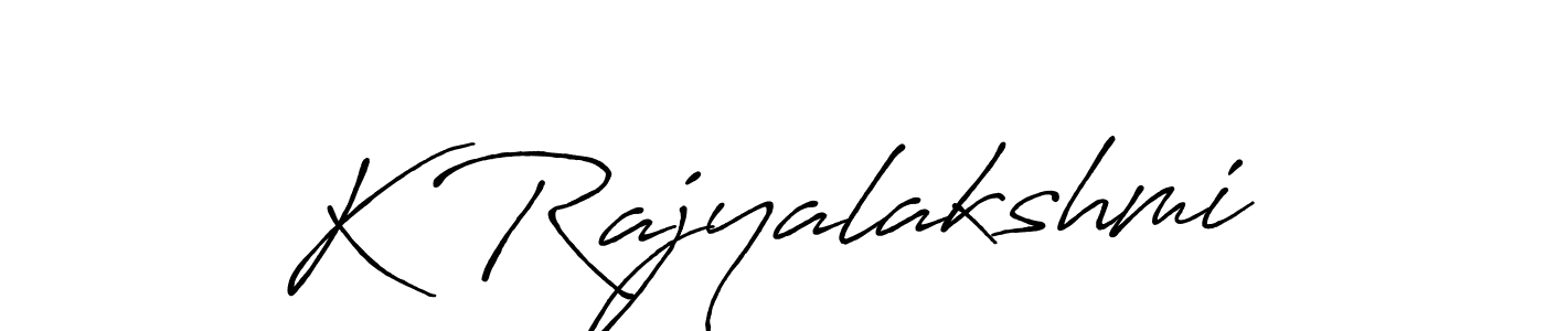 Make a short K Rajyalakshmi signature style. Manage your documents anywhere anytime using Antro_Vectra_Bolder. Create and add eSignatures, submit forms, share and send files easily. K Rajyalakshmi signature style 7 images and pictures png