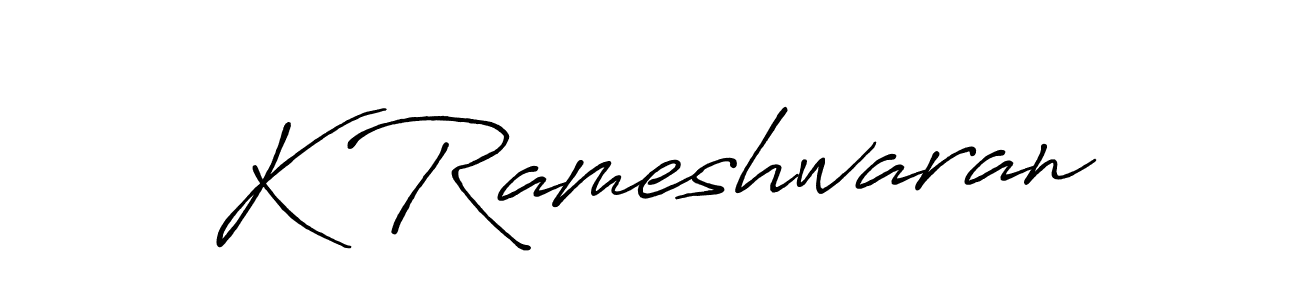 It looks lik you need a new signature style for name K Rameshwaran. Design unique handwritten (Antro_Vectra_Bolder) signature with our free signature maker in just a few clicks. K Rameshwaran signature style 7 images and pictures png