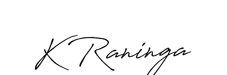 Make a beautiful signature design for name K Raninga. Use this online signature maker to create a handwritten signature for free. K Raninga signature style 7 images and pictures png