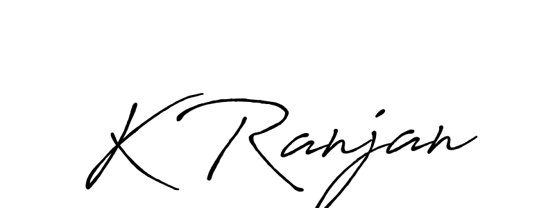 You should practise on your own different ways (Antro_Vectra_Bolder) to write your name (K Ranjan) in signature. don't let someone else do it for you. K Ranjan signature style 7 images and pictures png