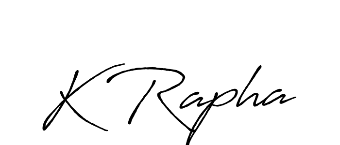 Similarly Antro_Vectra_Bolder is the best handwritten signature design. Signature creator online .You can use it as an online autograph creator for name K Rapha. K Rapha signature style 7 images and pictures png