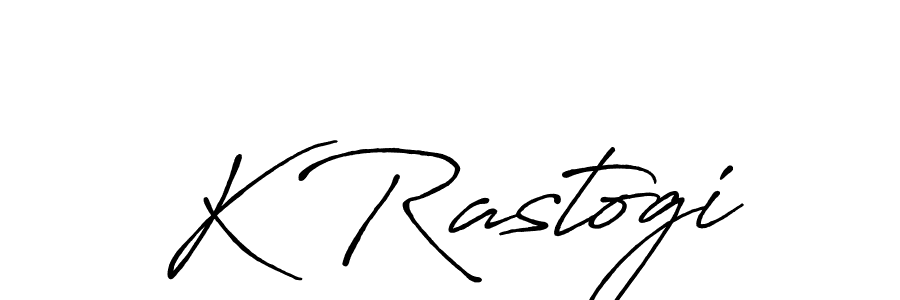 Make a beautiful signature design for name K Rastogi. Use this online signature maker to create a handwritten signature for free. K Rastogi signature style 7 images and pictures png